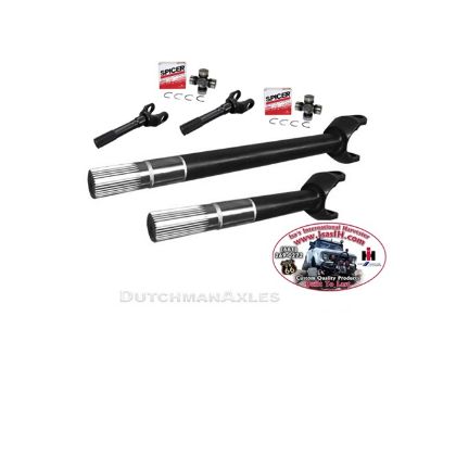 Picture of 4340 Cromoly Front Axle Shaft Set for 1971-80 Scout II, Terra or Traveler w/ Dana 44