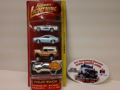 Picture of Johnny Lightning 4-Pack 1:64 Scale Diecast with 1979 Scout II
