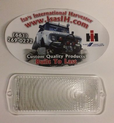 Picture of Parking Light, Turn Signal Lens 69-71 Scout 800, 71-80 Scout II, Terra, Traveler, 69-75 D Series
