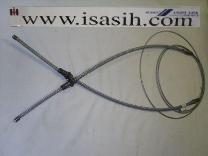 Picture of Rear Parking Brake Cable, 79-80 Scout II - Terra & Traveler 118" WB