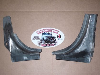 Picture of Rocker Panel Corner Door Post Braces "Dog Legs" Steel, Scout II
