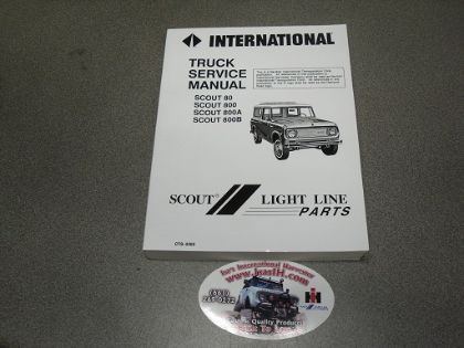 Picture of Service Manual, Scout 80/800 1961-1971