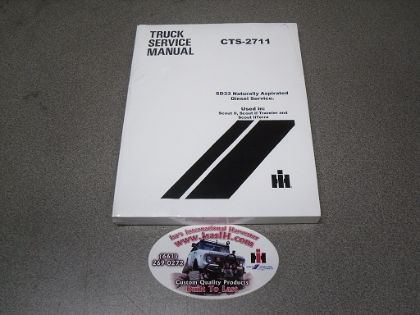 Picture of Service Manual, Scout II SD6-33 Diesel Non-turbo