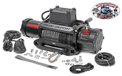 Picture of 12,000-LB Pro Series Winch w/ Synthetic Rope - Rough Country
