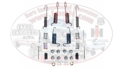 Picture of Drum Brake Hardware Kit 1974-80 Scout II, Terra or Traveler and 1969-75 1/2 ton Pickup
