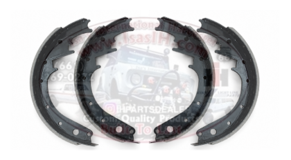 Picture of Front Brake Shoe Set for 1961-1968 Pickup, Travelall 11" x 2"