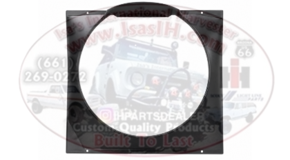 Picture of Fan Shroud for 69'-73' D Series Pickup & Travelall w/ IH V8 Engine, 74'-75' 1 Ton & 258 Engine