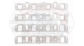 Picture of Intake Manifold Gasket, 152/196 & 266/304/345/392 IH Engine