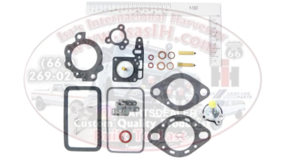 Picture of Holly 1904,1908,1960 1V Carburetor Overhaul Kit Short Plunger