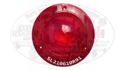 Picture of Tail Light Lens Scout 80,800, 60's Pickup, Travelall